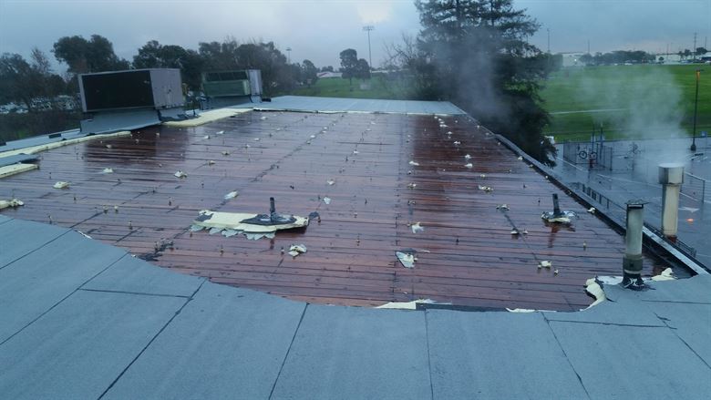 Water-Infiltration-Commercial-Roof-Damage-Reliable-Roofing